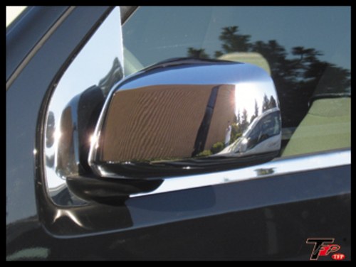 Int Trim Tfp Exterior Mirror Cover, Door Mirror Cover, Full Cover, Chrome Plated, ABS Plastic, Set of 2 – 500