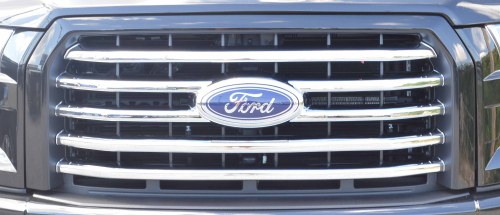 Int Trim Tfp Grille Insert, Overlay, 4 Piece, Chrome Plated, ABS Plastic – 68196GI