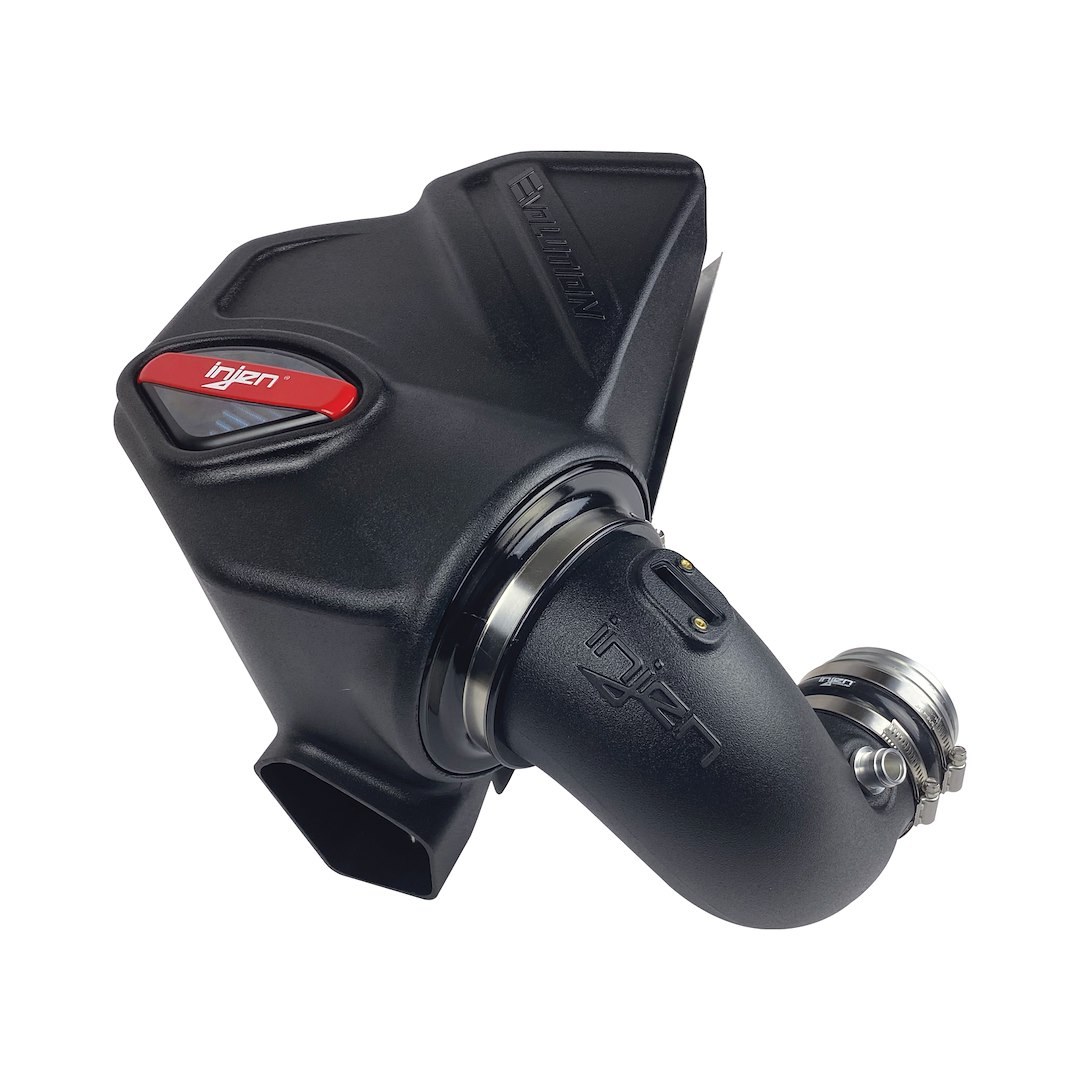 Injen Cold Air Intake, Evolution Series, Black Polyethylene Tube, Supernano-Web Blue Filter, With Air Box – EVO2300