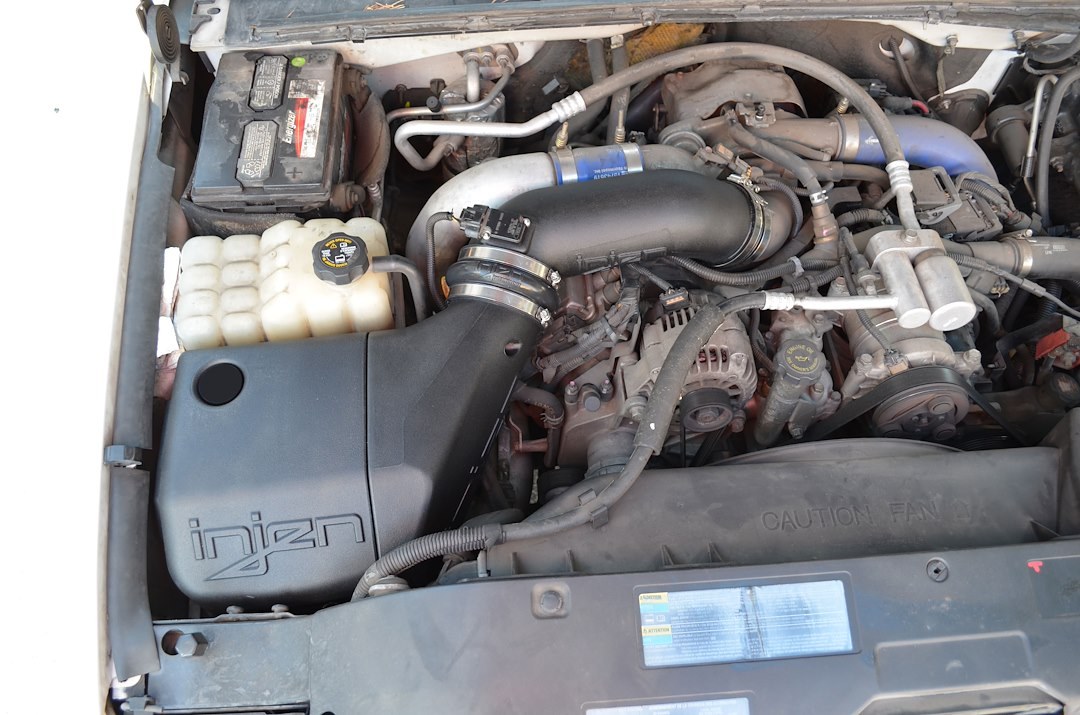Injen Cold Air Intake, Evolution Series, Black Polyethylene Tube, Dry Supernano-Web Blue Filter, With Air Box – EVO7008