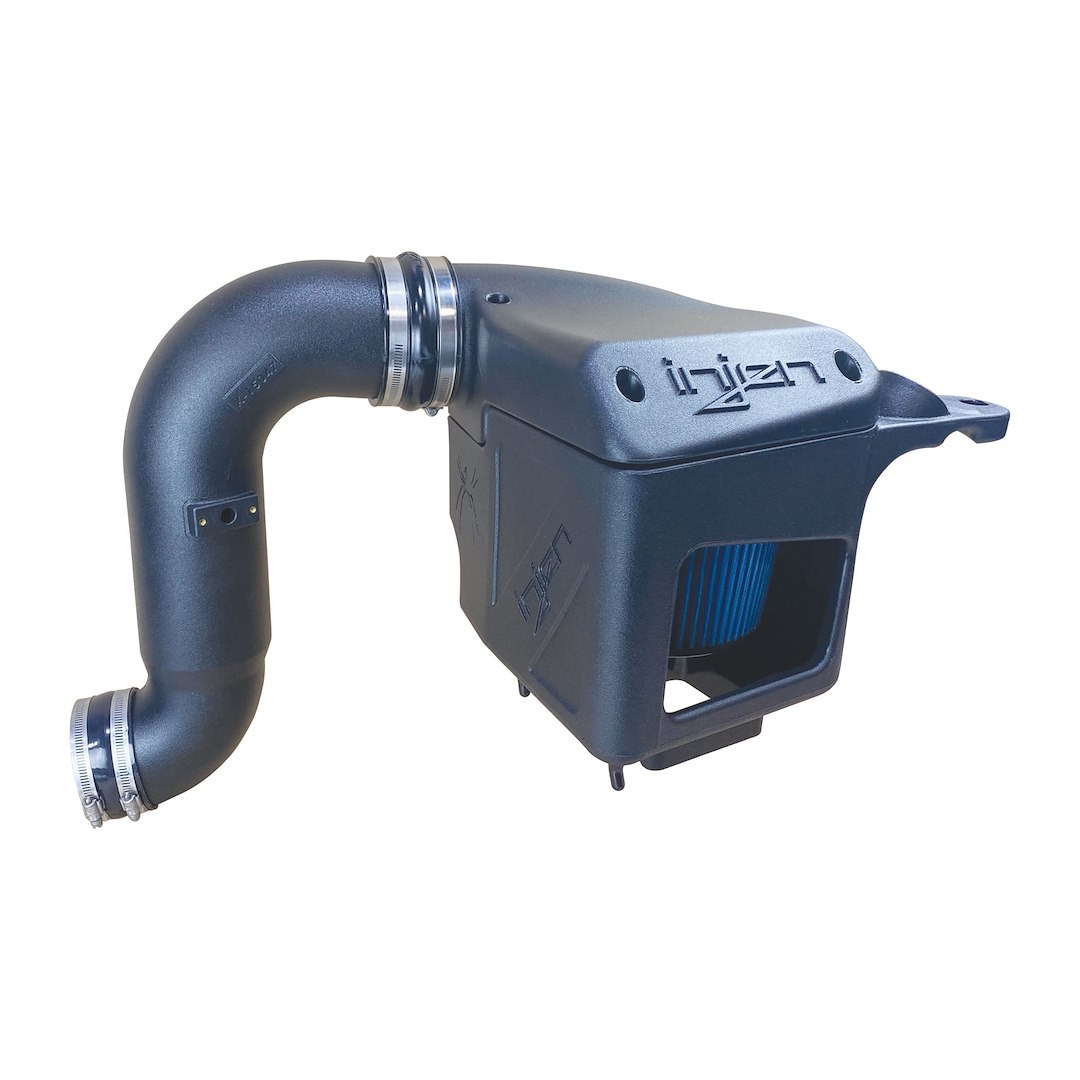Injen Cold Air Intake, Evolution Series, Black Polyethylene Tube, Dry Supernano-Web Blue Filter, With Air Box – EVO8004