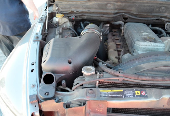 Injen Cold Air Intake, Evolution Series, Black Polyethylene Tube, Dry Supernano-Web Blue Filter, With Air Box – EVO8004