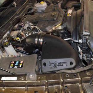 Injen Cold Air Intake, Evolution Series, Black Polyethylene Tube, Oiled Cotton Gauze Filter, With Air Box – EVO8007C