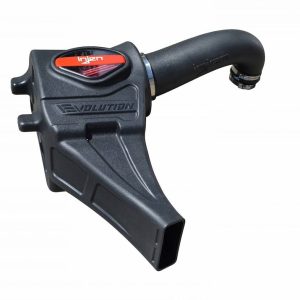 Injen Cold Air Intake, Evolution Series, Black Polyethylene Tube, Oiled Cotton Gauze Filter, With Air Box – EVO8101C