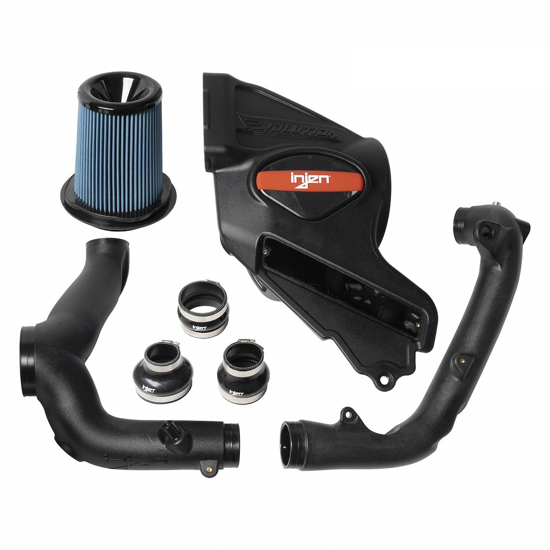 Injen Cold Air Intake, Evolution Series, Black Polyethylene Tube, Supernano-Web Dry Blue Filter, With Air Box – EVO9301