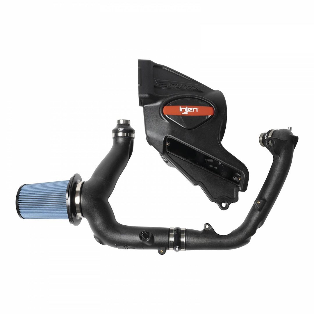 Injen Cold Air Intake, Evolution Series, Black Polyethylene Tube, Supernano-Web Dry Blue Filter, With Air Box – EVO9301