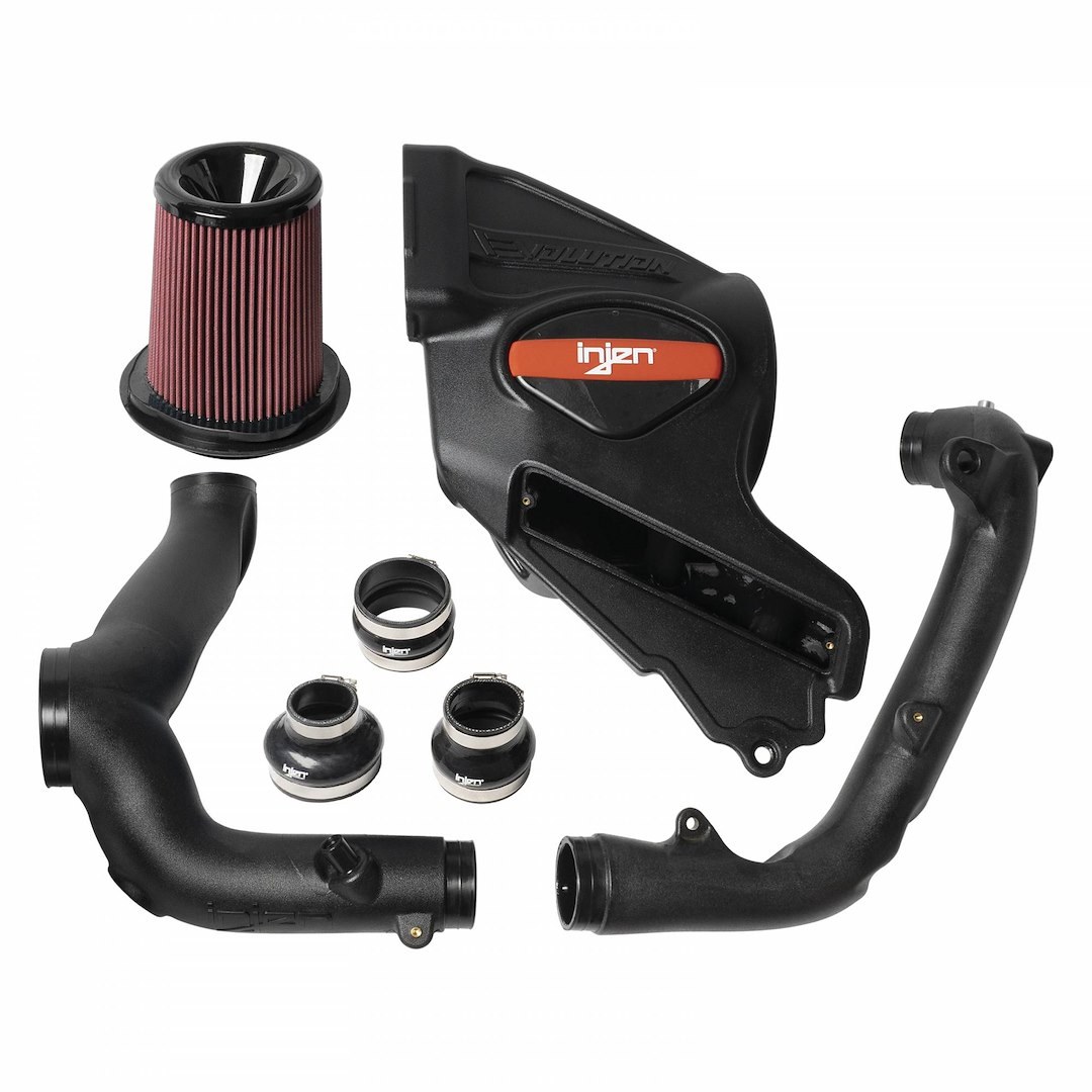 Injen Cold Air Intake, Evolution Series, Black Polyethylene Tube, Oiled Cotton Gauze Filter, With Air Box – EVO9301C