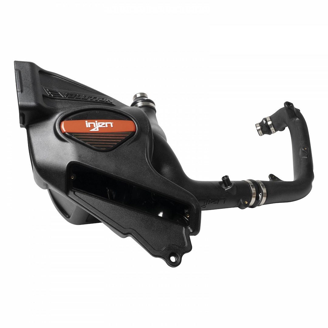 Injen Cold Air Intake, Evolution Series, Black Polyethylene Tube, Oiled Cotton Gauze Filter, With Air Box – EVO9301C