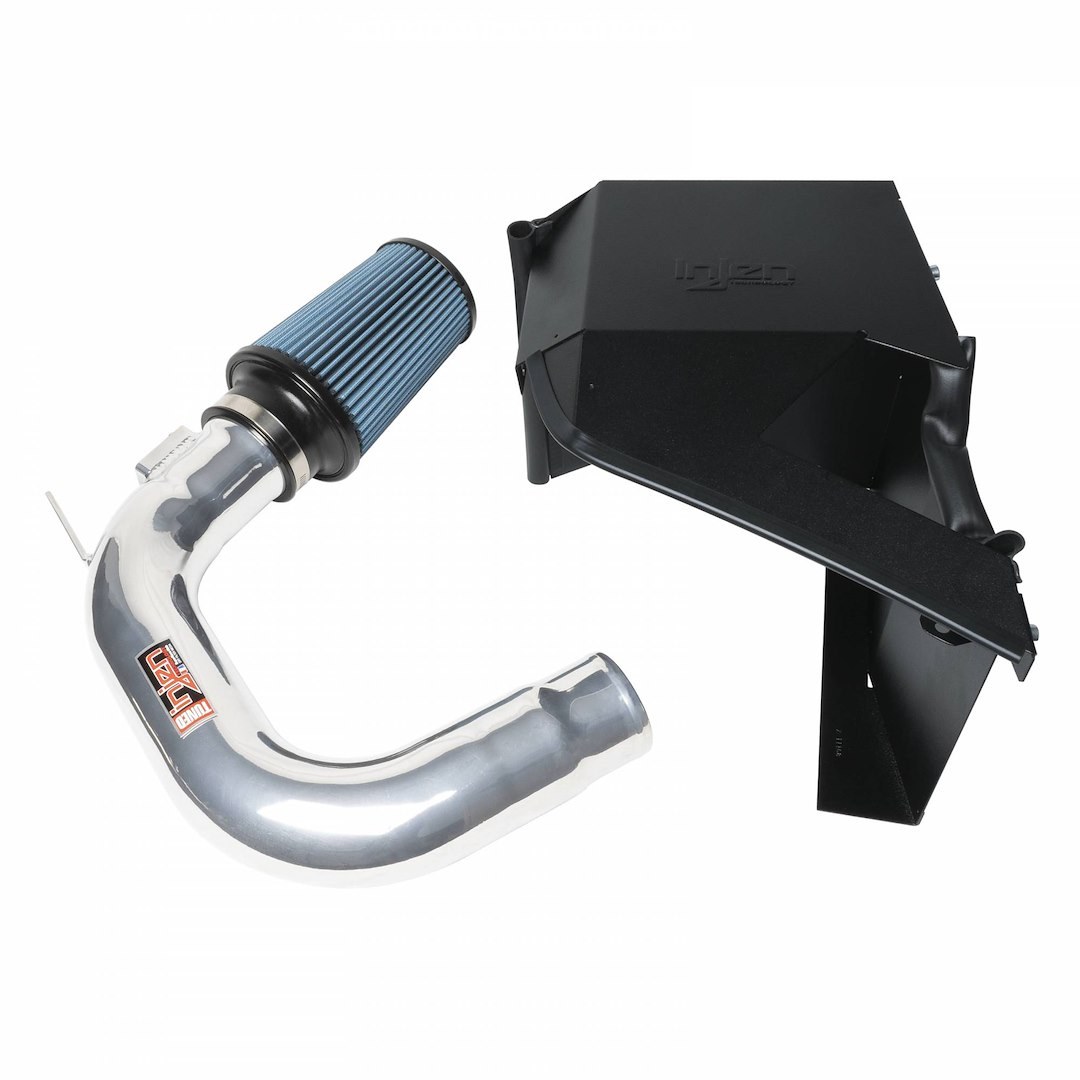 Injen Cold Air Intake, Sp Series, Polished Aluminum Tube, Blue Filter, With Heat Shield – SP1209P