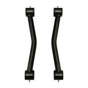 ICON Vehicle Dynamics Control Arm, Tubular, Non Adjustable, Black, Steel, Greaseable, Set of 2 – 21046