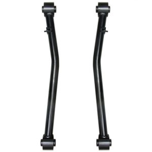 ICON Vehicle Dynamics Control Arm, Tubular, Non Adjustable, Black, Steel, Greaseable, Set of 2 – 22021