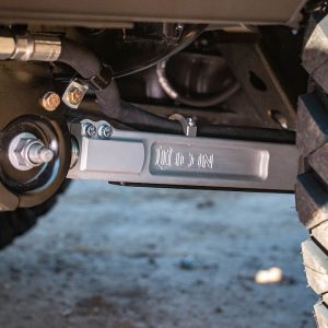 ICON Vehicle Dynamics Control Arm, Boxed, Adjustable, Silver, Billet, Greaseable, Set of 2 – 44000