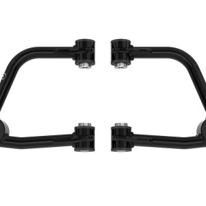 ICON Vehicle Dynamics Control Arm, Tubular, Non Adjustable, Black, Steel, Greaseable, Set of 2 – 48400DJ