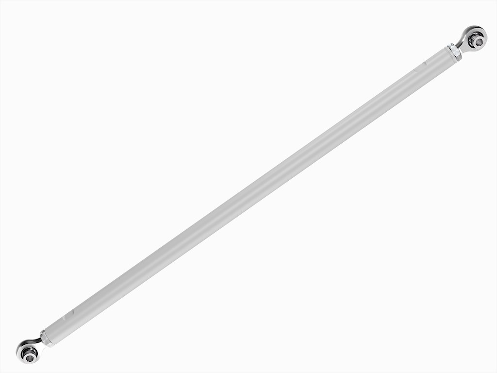 ICON Vehicle Dynamics Track Bar, 0 to 4 Inch Lift, Adjustable, Silver – 54202