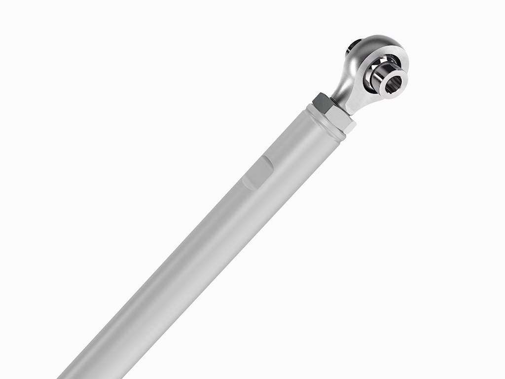 ICON Vehicle Dynamics Track Bar, 0 to 4 Inch Lift, Adjustable, Silver – 54202