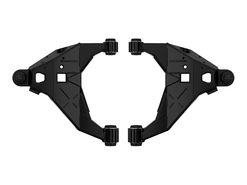 ICON Vehicle Dynamics Control Arm, Boxed, Adjustable, Black, Steel, Greaseable, Set of 2, Additional Parts Required – 54300