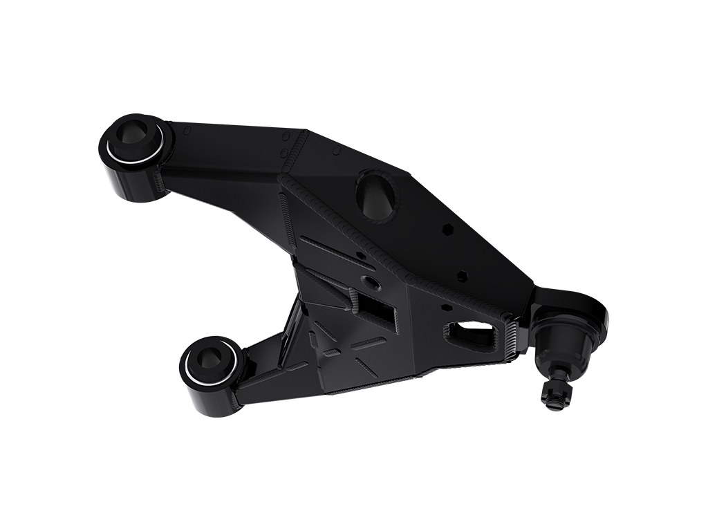 ICON Vehicle Dynamics Control Arm, Boxed, Adjustable, Black, Steel, Greaseable, Set of 2, Additional Parts Required – 54300