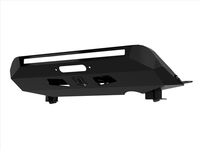 ICON Vehicle Dynamics Bumper, Impact, One Piece Design, Mounting Hardware Included, Without Grille Guard, With Internal Winch Mount – 56220