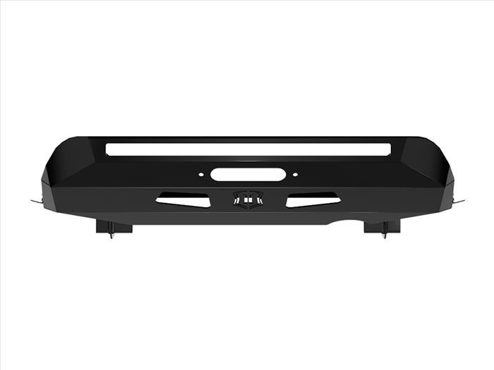 ICON Vehicle Dynamics Bumper, Impact, One Piece Design, Mounting Hardware Included, Without Grille Guard, With Internal Winch Mount – 56220