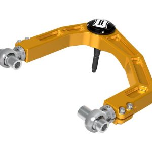 ICON Vehicle Dynamics Control Arm, Delta Joint, Boxed, Adjustable, Gold, Billet, Greaseable, Set of 2 – 58552GDJ
