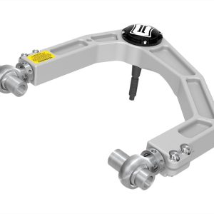 ICON Vehicle Dynamics Control Arm, Delta Joint, Boxed, Non Adjustable, Silver, Billet Aluminum, Non Greaseable, Set of 2 – 58561DJ