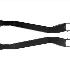ICON Vehicle Dynamics Radius Arm, 0 to 3 Inch Lift, Adjustable Camber, Powder Coated, Black, Set of 2 – 64042