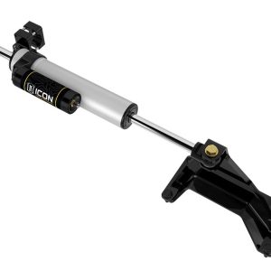ICON Vehicle Dynamics Steering Stabilizer, 2.5 Series, Single, Aluminum, With Brackets – 65052