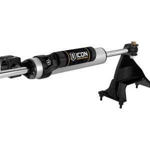 ICON Vehicle Dynamics Steering Stabilizer, 2.5 Series, Single, Aluminum, With Brackets – 65052
