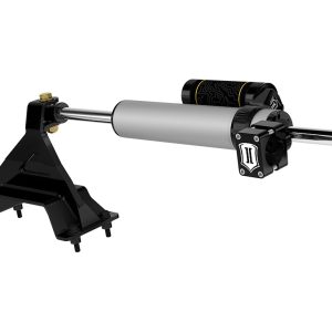 ICON Vehicle Dynamics Steering Stabilizer, 2.5 Series, Single, Aluminum, With Brackets – 65053