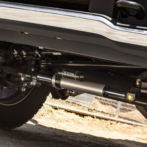 ICON Vehicle Dynamics Steering Stabilizer, 2.5 Series, Single, Aluminum, With Brackets – 65053