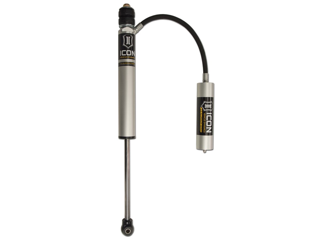 ICON Vehicle Dynamics Shock Absorber, 2.0 Aluminum, Nitrogen Gas Charged, With Remote Reservoir, One Year Limited Warranty, Non Adjustable – 66512R