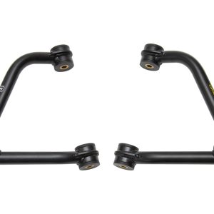 ICON Vehicle Dynamics Control Arm, Delta Joint, Tubular, Adjustable, Black, Steel, Greaseable, Set of 2 – 78620DJ