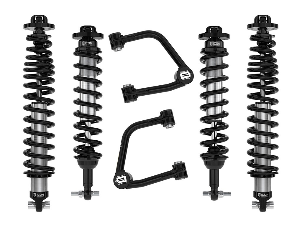 ICON Vehicle Dynamics Lift Kit Suspension, 2 to 3 Inch Front Lift, 1-1/4 to 2-1/4 Inch Rear Lift – K40013T