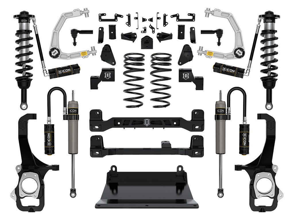 ICON Vehicle Dynamics Lift Kit Suspension, Stage 4, 6 Inch Front Lift, 6 Inch Rear Lift – K53274