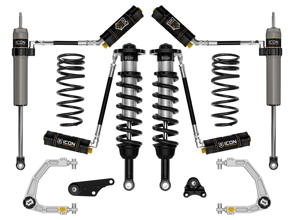 ICON Vehicle Dynamics Lift Kit Suspension, Stage 5, 1-1/4 to 3 Inch Front Lift, 1/2 Inch Rear Lift – K53295S