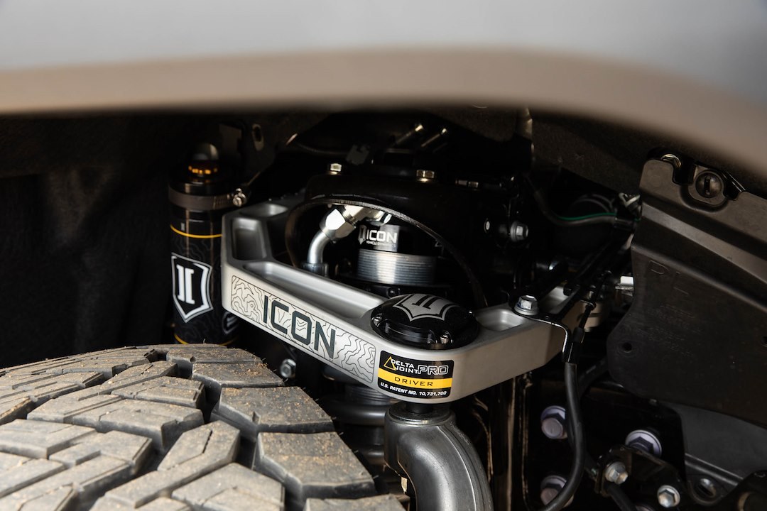 ICON Vehicle Dynamics Lift Kit Suspension, Stage 5, 1-1/4 to 3 Inch Front Lift, 1/2 Inch Rear Lift – K53295S