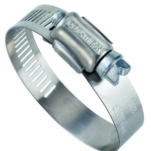 Ideal Divisn Hose Clamp, Hygear ® 57 Series, 3-1/16 Inch to 4 Inch Clamping Range, Worm Gear Style, Stainless Steel, Single – 5756051
