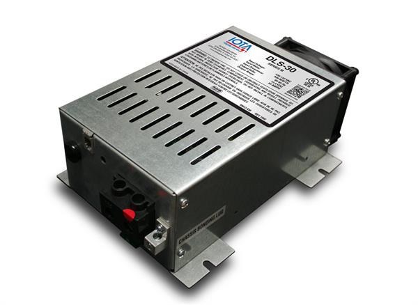 Iota Power Converter, Dls Series, Converts 108 to 132 Volt AC to 13.6 Volt DC, 400 Continuous Watt, 30 Amp Continuous Output – 265944