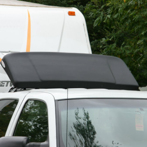 ICON Vehicle Dynamics Air Deflector, Aeroshield, 56 Inch Width X 22 Inch Height, Black, Includes Mounting Hooks #2/ #6/ #8/ #9 – 01217
