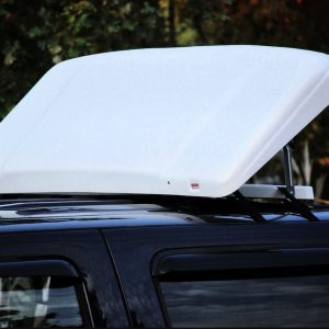 ICON Vehicle Dynamics Air Deflector, Aeroshield, 56 Inch Width X 22 Inch Height, White, Includes Mounting Hooks #2/ #6/ #8/ #9 – 01508