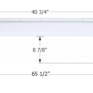ICON Vehicle Dynamics Fender Skirt, Tandem Axle, Fits Various Fleetwood Brands Including Wilderness/ Prowler – 01539