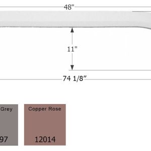ICON Vehicle Dynamics Fender Skirt, Tandem Axle, Fits Various Carriage Brands Including Cameo/ Cabo/ Carri-Lite/ Royal – 01797