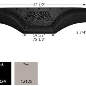 ICON Vehicle Dynamics Fender Skirt, Tandem Axle, Fits Various Thor Brands Including Crossroads Cruiser and Crossroads Zinger – 12124