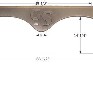 ICON Vehicle Dynamics Fender Skirt, Tandem Axle, Fits Various Forest River Brands Including Grand Surveyor – 12143
