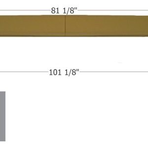 ICON Vehicle Dynamics Fender Skirt, Triple Axle, Fits Various Monaco and Holiday Rambler Brands Including Mkenzie Dune Chaser – 12169