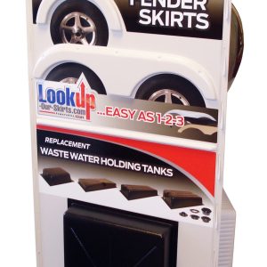 ICON Vehicle Dynamics Point of Purchase Display, Icon Tri Panel Display – 12200