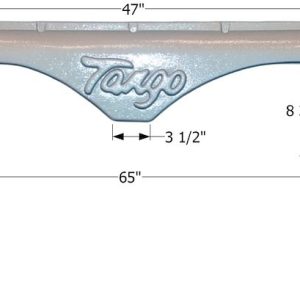 ICON Vehicle Dynamics Fender Skirt, Tandem Axle, Fits Various Pacific Coachworks Brands Including Tang, 65 Inch Length X 12-1/8 Inch Height – 12323
