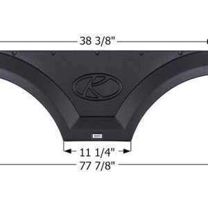 ICON Vehicle Dynamics Fender Skirt, Tandem Axle, Fits Various Keystone Brands Including Passport/ Premier/ Bullet – 12410
