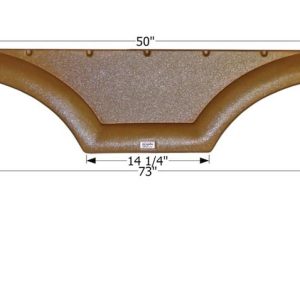 ICON Vehicle Dynamics Fender Skirt, Tandem Axle, Fits Various Coachmen Brands Including Freedom Express – 12545