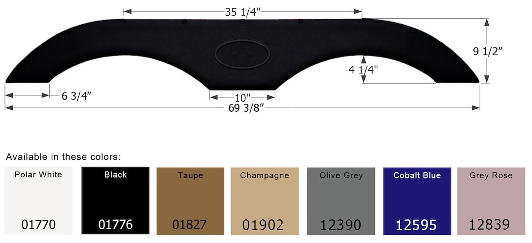 ICON Vehicle Dynamics Fender Skirt – 12595